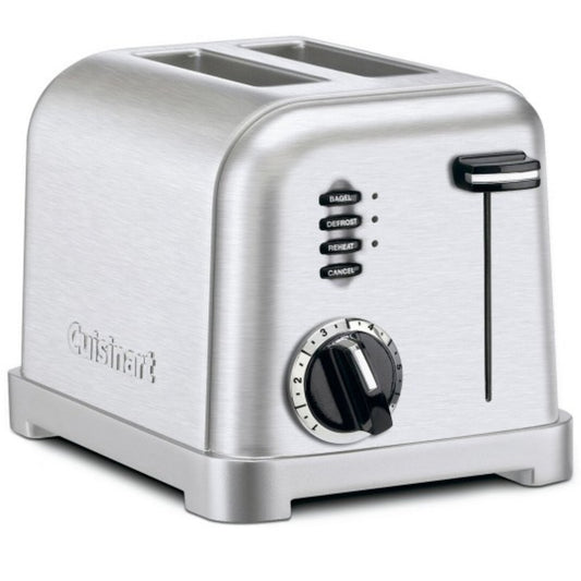 Cuisinart Toaster, 2-Slice, Metal, Brushed SS - CPT-160P1