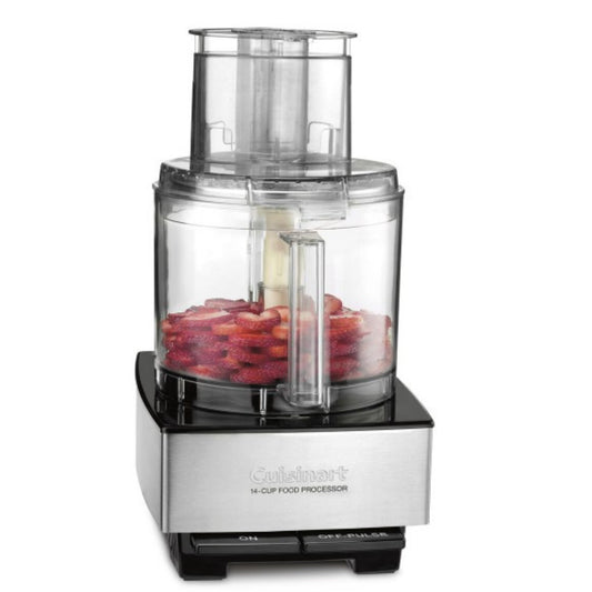 Cuisinart Food Processor, 14 Cup Brushed Stainless Steel - DFP-14BCNY