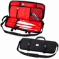 Estuche para cuchillos Mercer, con cremallera simple, 12 bolsillos, negro - M30512M