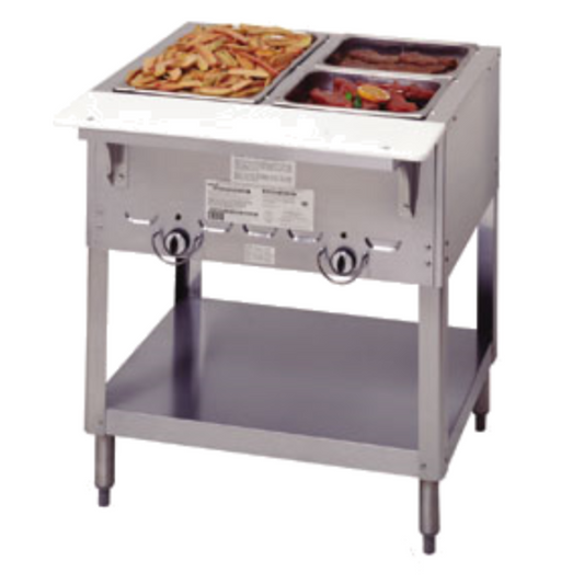 Duke Steam Table, 2 Pan Electric - 120V - E302
