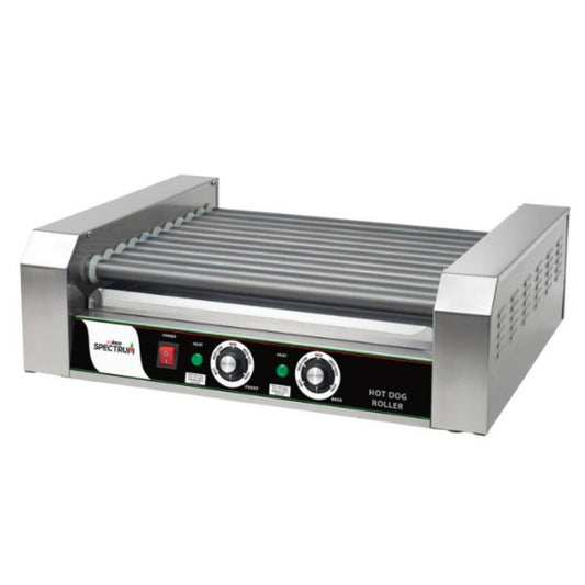 Winco Spectrum RollRight 12-Dog Hot Dog Roller - EHDG‐11R