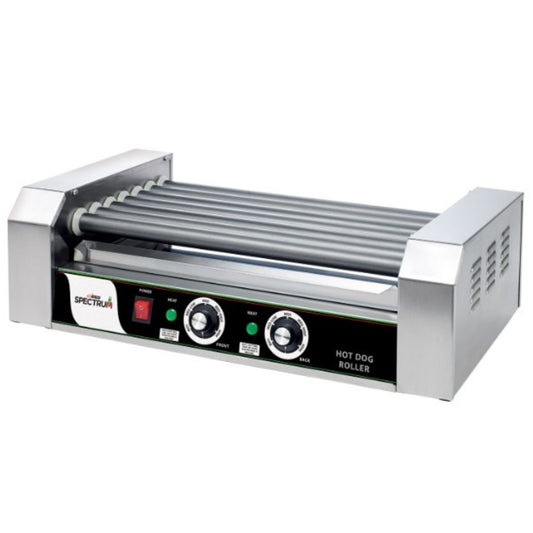 Winco Spectrum RollRight 12-Dog Hot Dog Roller - EHDG‐7R