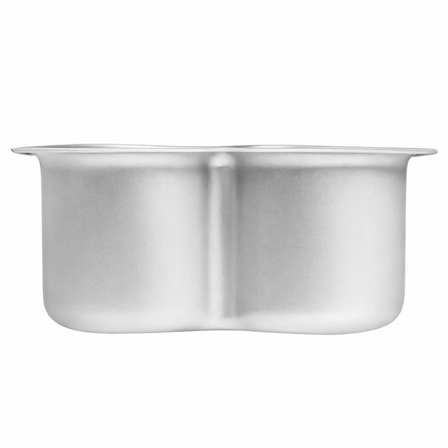 Fat Daddio's Heart Cake Pan, Aluminum 8" x 3", Removeable Bottom - PHT-L83