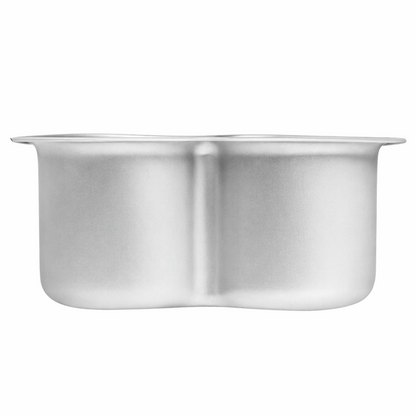 Fat Daddio's Heart Cake Pan, Aluminum 8" x 3", Removeable Bottom - PHT-L83
