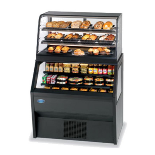 Federal Industries 48'' Display Half Refrigerated/Half Dry - CD4828/RSS4SC