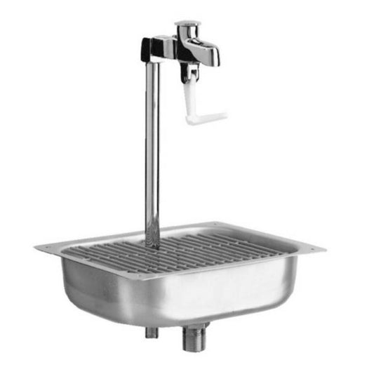 Fisher Glass Filler 14″ Pedestal w/ Drain Pan - 59129