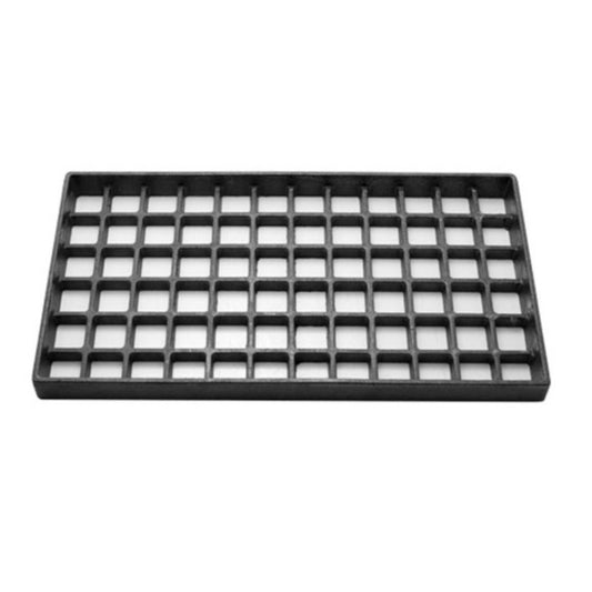 Franklin Machine Products - Rejilla inferior para carbón y roca para asador, hierro fundido de 8" x 15" - 146-1000