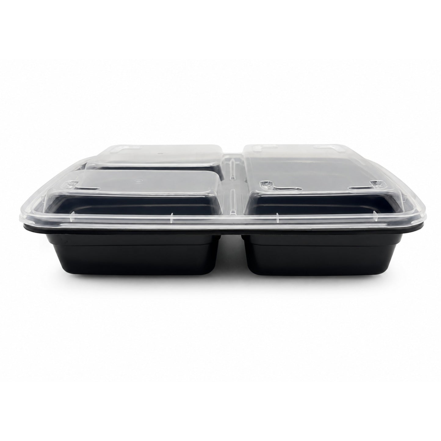 Food Packer 3-Compartment Two-Piece Container with Lid 36 oz - 2PC-3 - CS150 - OUTLET