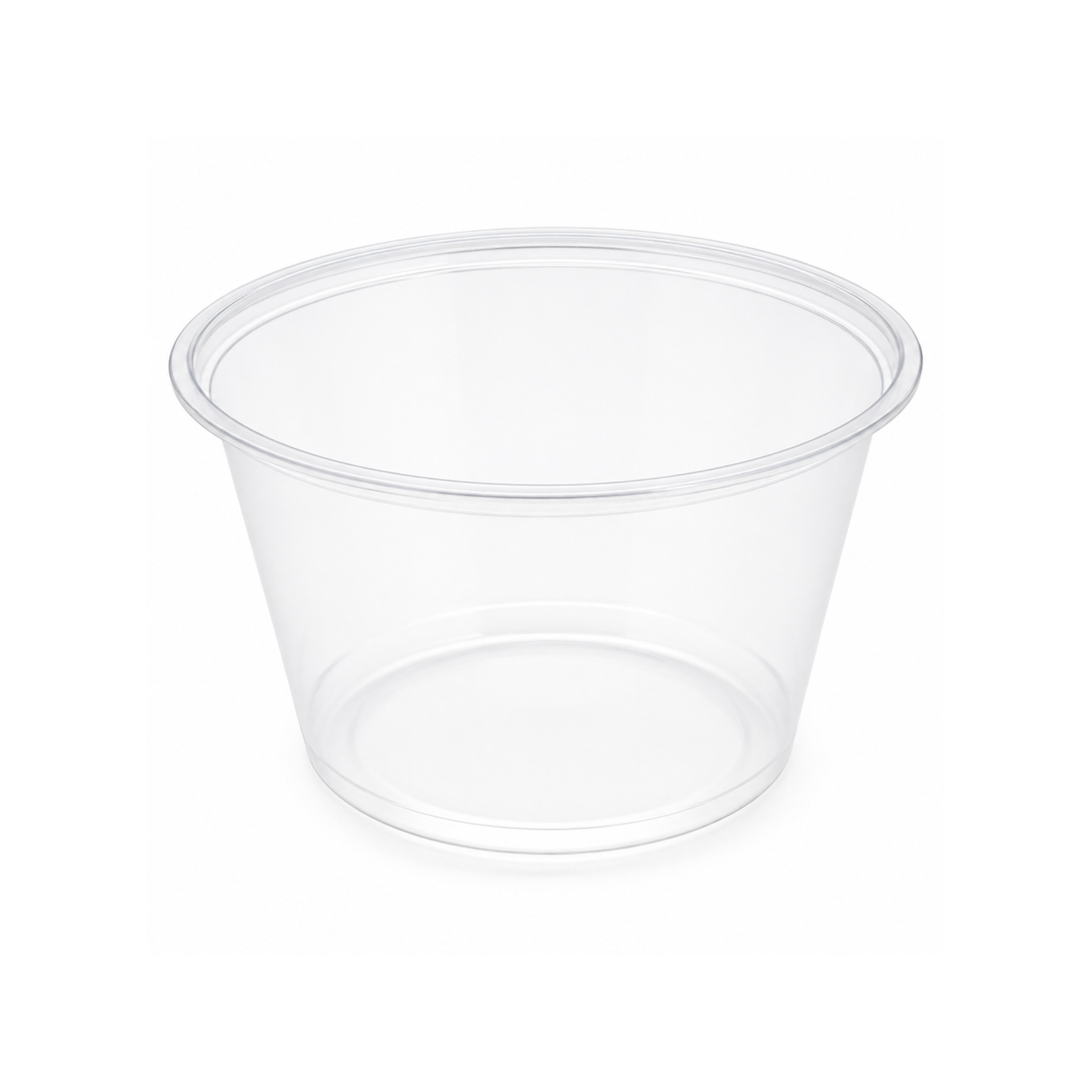 Food Packer Plastic Deli Container 16 oz. - DC-16T - CS500 - OUTLET