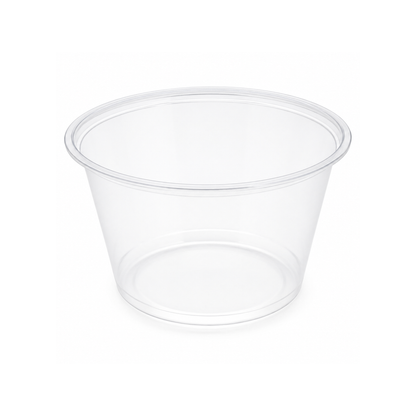 Food Packer Plastic Deli Container 16 oz. - DC-16T - CS500 - OUTLET