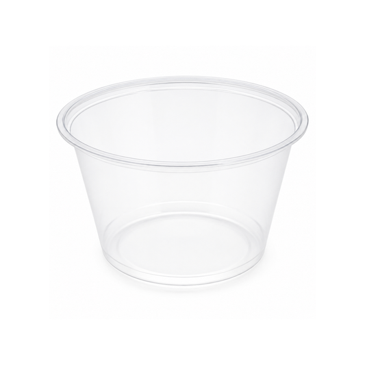Food Packer Plastic Deli Container 16 oz. - DC-16T - CS500 - OUTLET