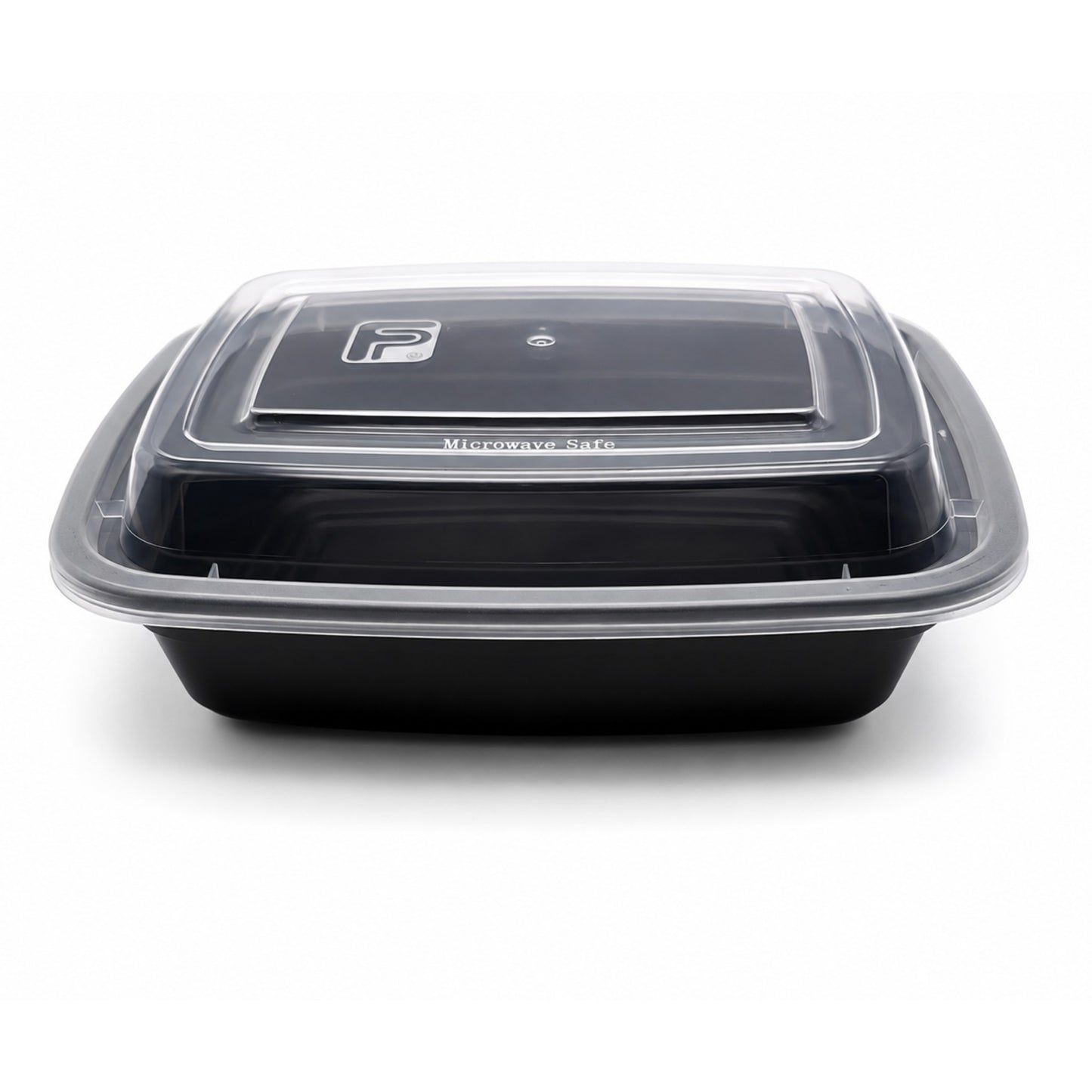 Food Packer Two-Piece Rectangular Plastic Container 12oz - FP-RT12 - CS150 - OUTLET