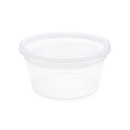 Food Packer Plastic Deli Container 12oz  - CS150 - FP12L - OUTLET