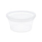 Food Packer Plastic Deli Container 12oz  - CS150 - FP12L - OUTLET