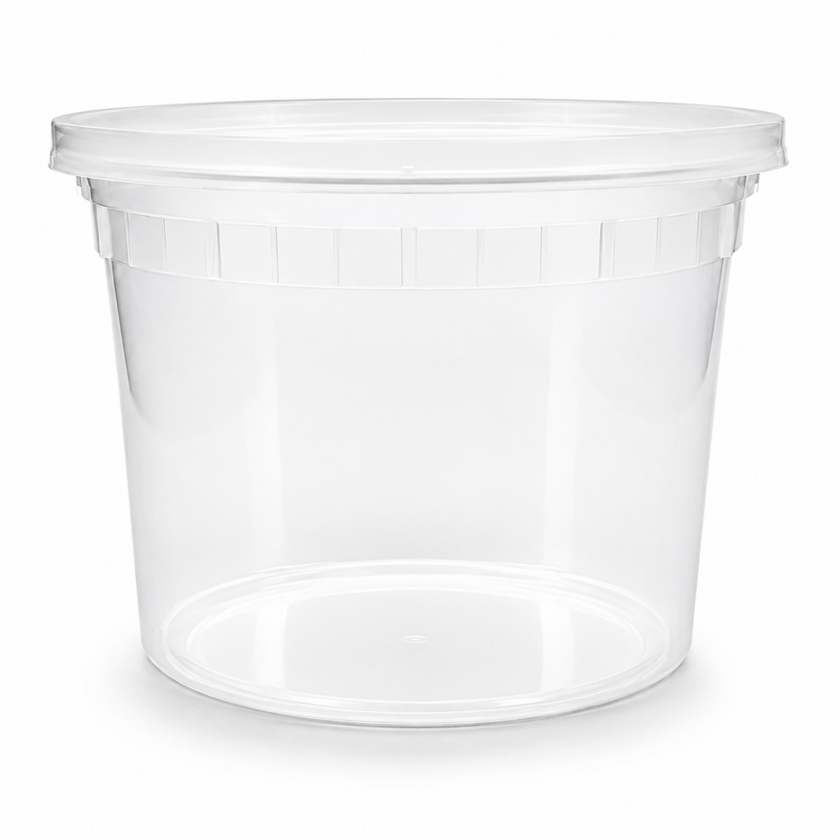 Plastic Deli Container with Lid 64 oz - CS120 - FP64L