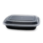 Food Packer Two-Piece Rectangular Compartment 8 oz - CS150 - RET-08 - OUTLET