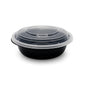 Food Packer Round Two-Piece Container w/Lid- CS150 - RND-08 - OUTLET