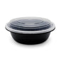 Food Packer Two-Piece Round Container w/Lid 28 oz - CS150 - RND-28 - OUTLET