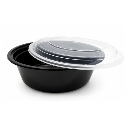 Food Packer Polypropylene Round Deli Container with Lid 32 oz - CS150 - RND-32 - OUTLET