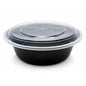 Food Packer Two-Piece Round Container w/Lid 37 oz - CS150 - RND-37 - OUTLET