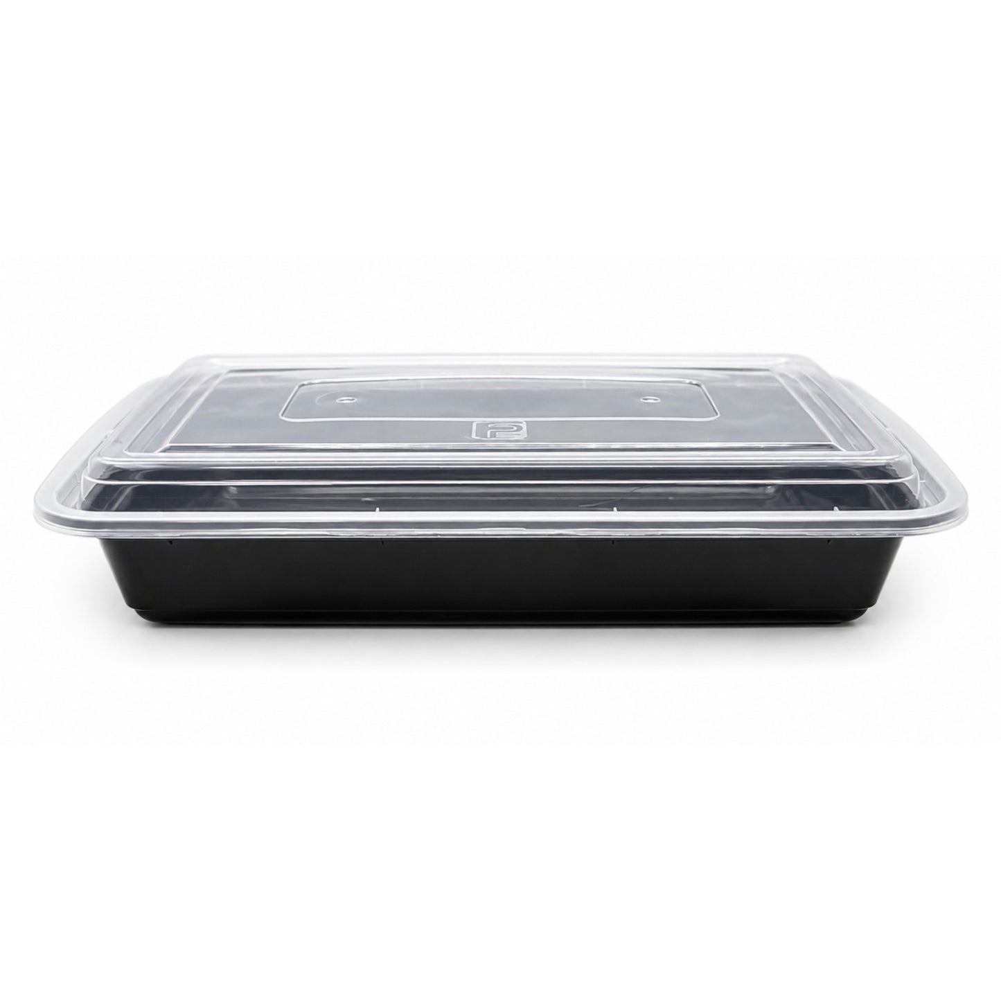Food Packer Rectangular Plastic Food Container with Lid 58 oz - CS150 - RT-58 - OUTLET
