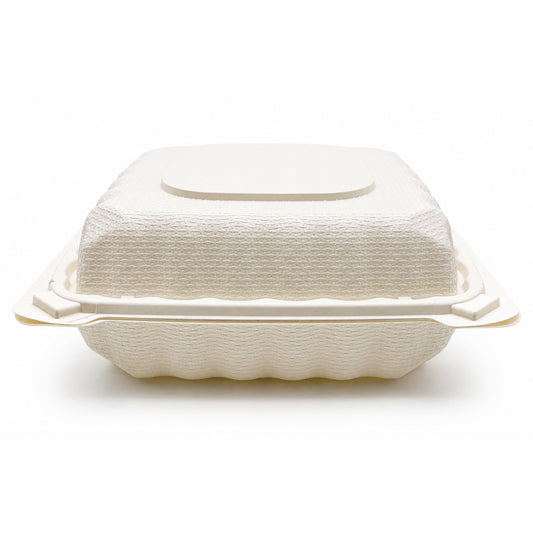 Food Packer 8" Shallow To Go Container - CS120 - TC-8S - OUTLET