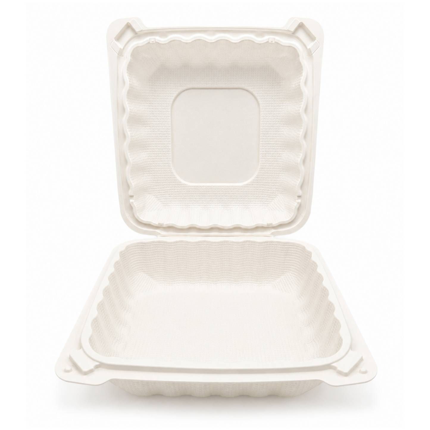 Food Packer 8" Shallow To Go Container - CS120 - TC-8S - OUTLET