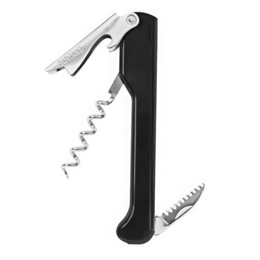 Franmara - Capitano Waiter's Corkscrew, Black Handle - 2016BLK