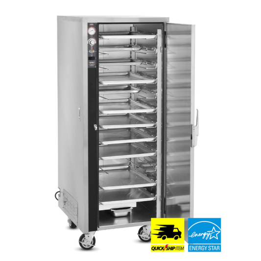 FWE Warming Cabinet, 12 Tray, Mobile, Electric - TS-1826-18