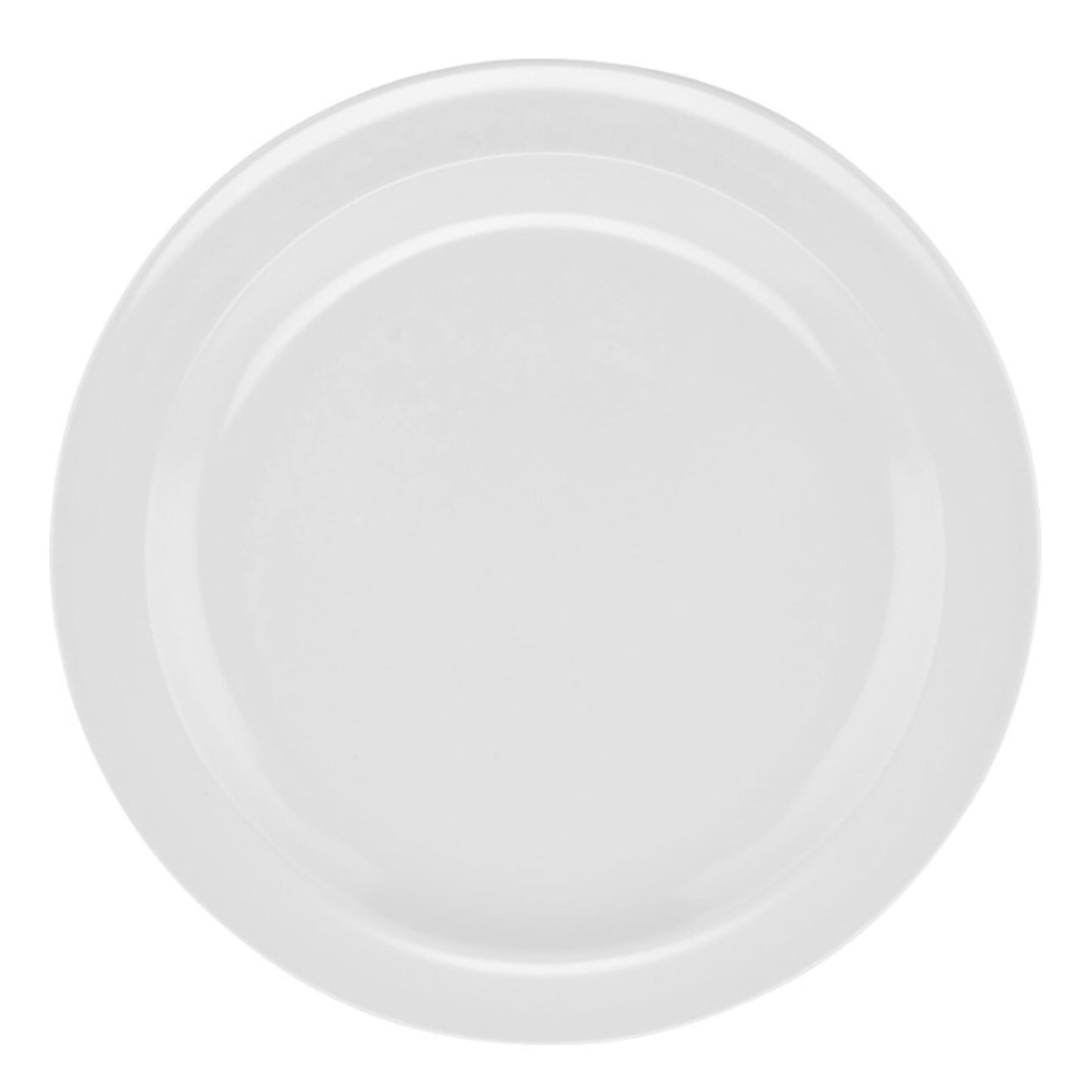 Dessert Plate, 7-1/4" Melamine, White - DP-507-W - DZ