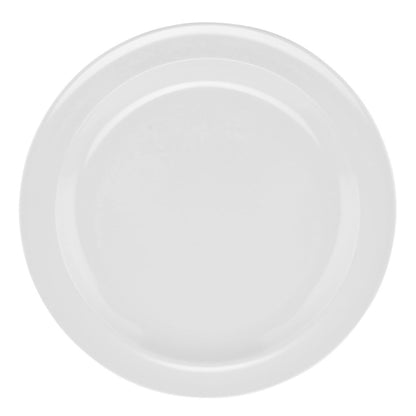 Dessert Plate, 7-1/4" Melamine, White - DP-507-W - DZ