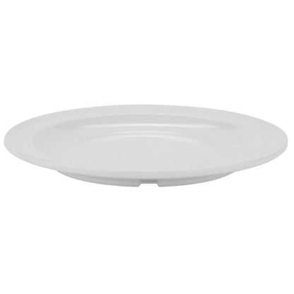 Dessert Plate, 7-1/4" Melamine, White - DP-507-W - DZ