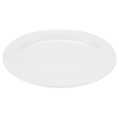 Dessert Plate, 7-1/4" Melamine, White - DP-507-W - DZ