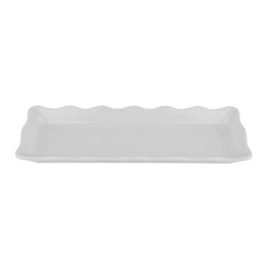 Bandeja GET de melamina blanca de 13 1/2" - ML-128-W