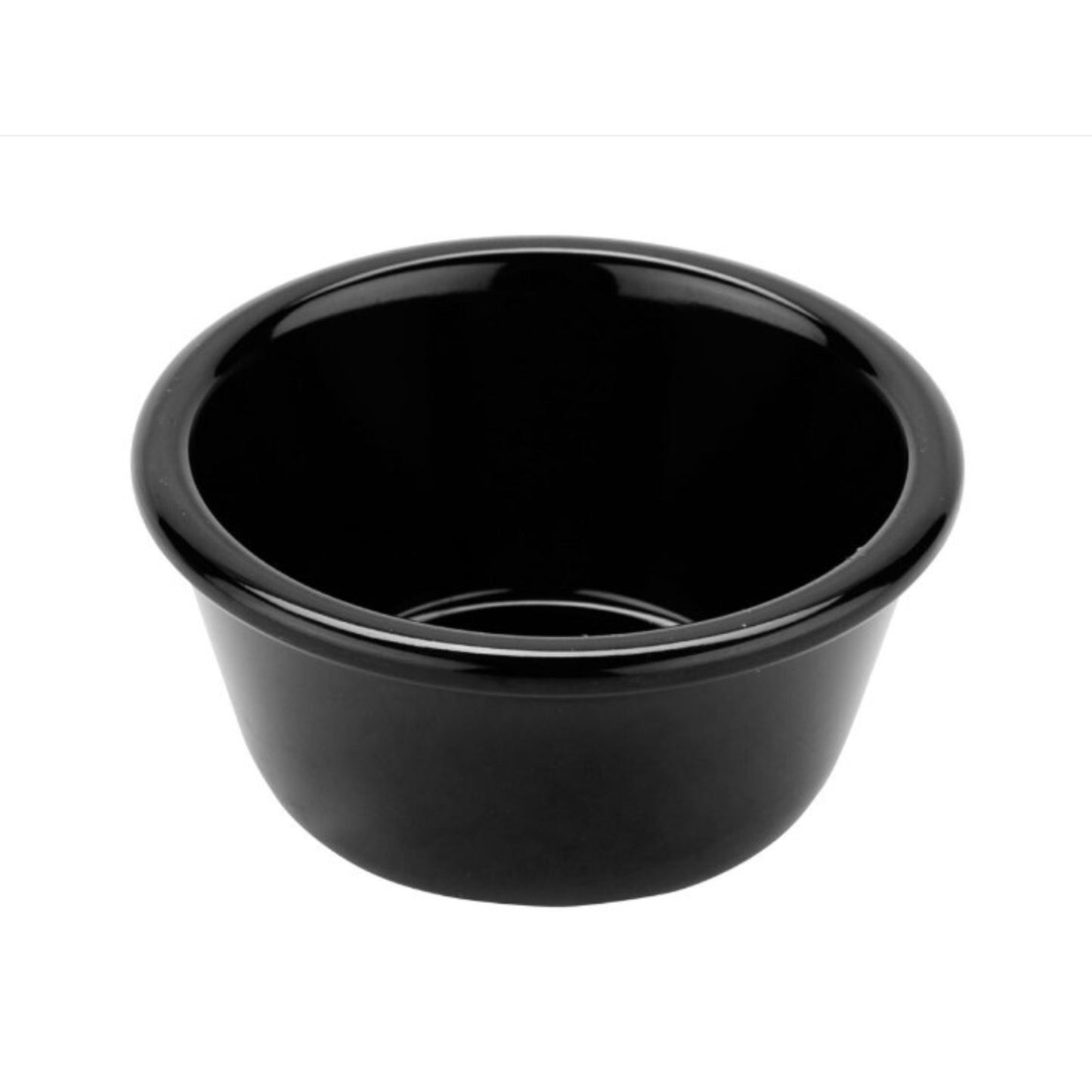 G.E.T. Enterprises Ramekin,3 oz Smooth - Black  - CS1D