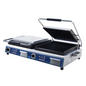 Globe Double Smooth Plate Electric Sandwich Grill NSF 14" - 208/240V - GSGDUE14D
