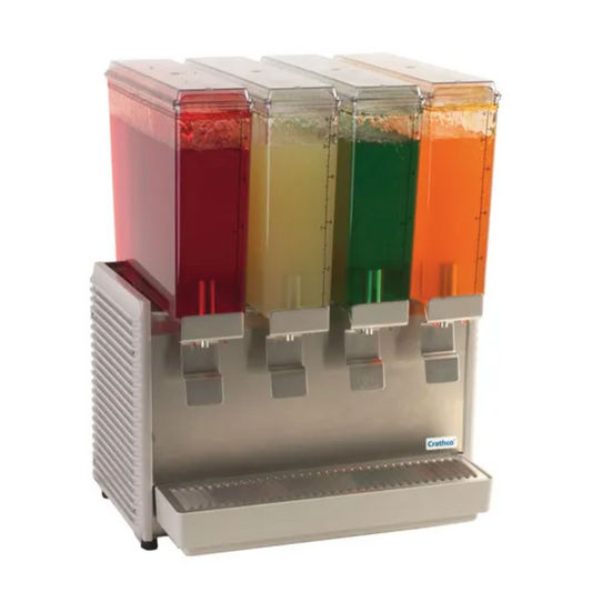 Grindmaster Crathco Simplicity Mini-Quad Cold Beverage Dispenser - CS-4E-16