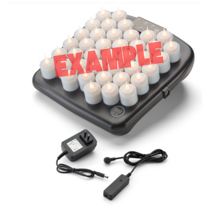 Hollowick/Steelite Nexis Flameless Lighting Tray Kit - HFRXKIT