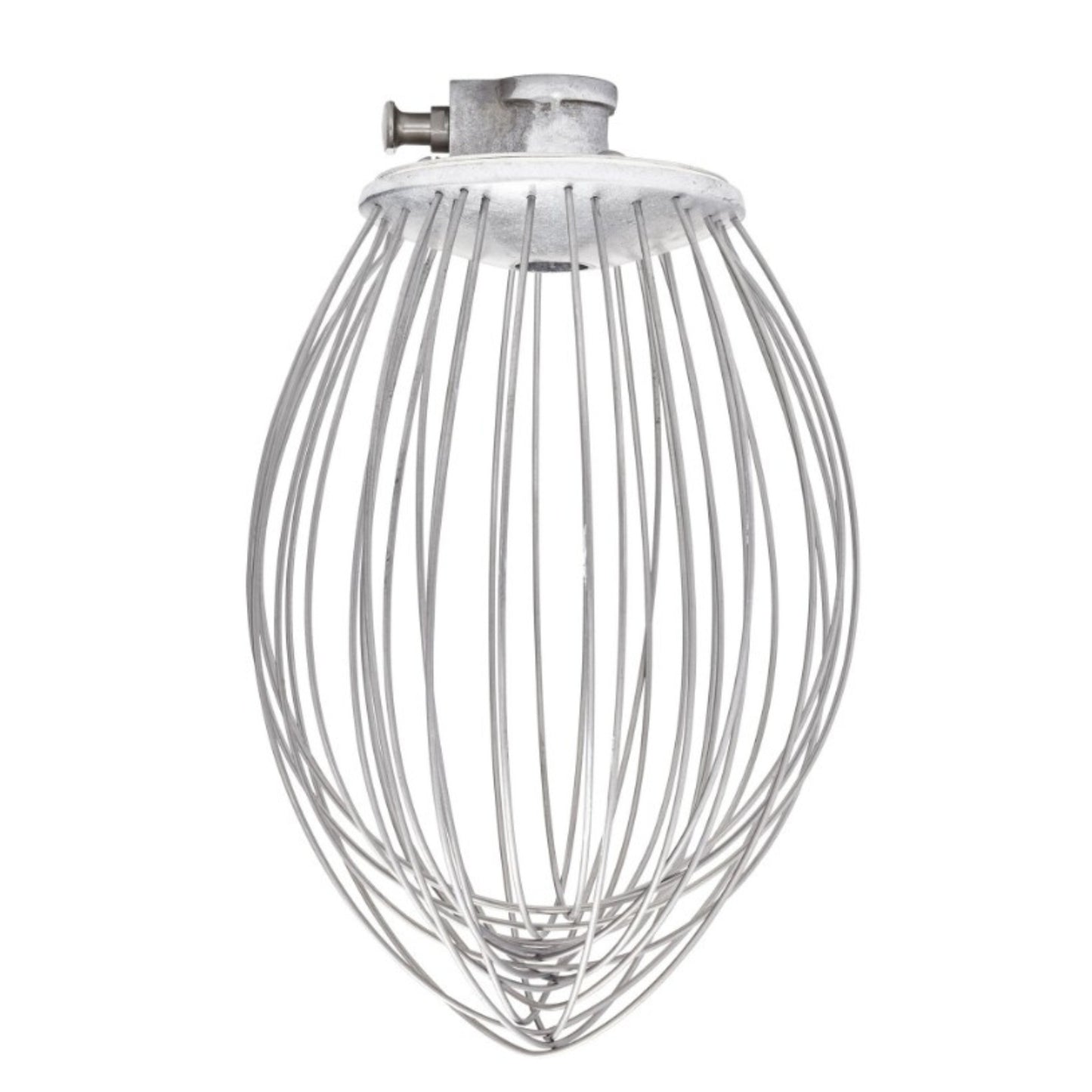 Batidor de alambre Hobart D de acero inoxidable de 20 cuartos - DWHIP-HL20