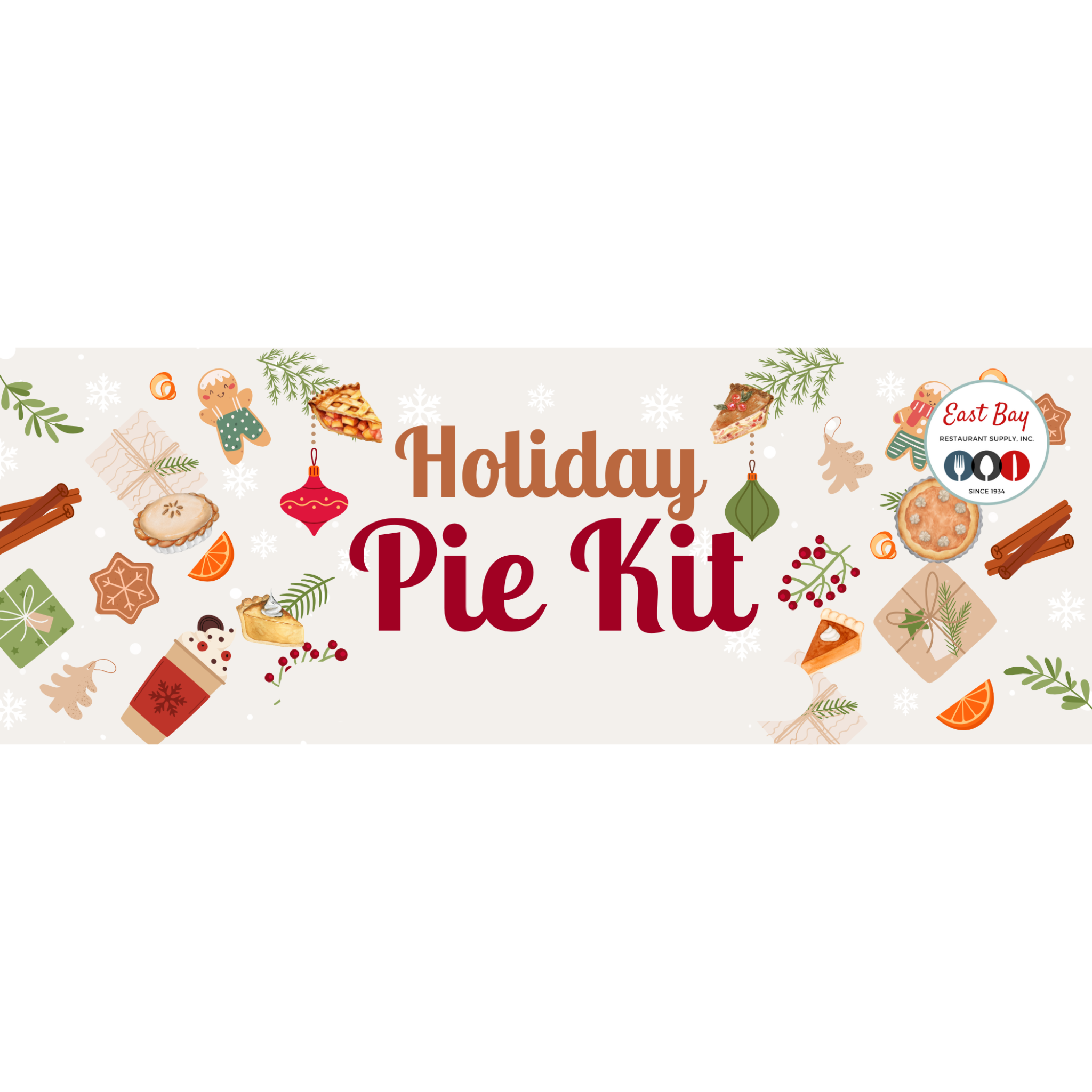 Baking & Serving Set for Perfect Homemade Pies - PieKit+ – East Bay ...