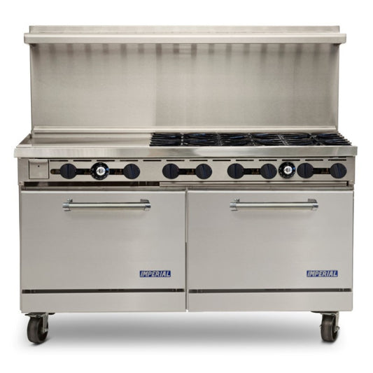 Imperial Elements Series Gas Range Stainless Steel 6 Burners 24" - ER-6-G24