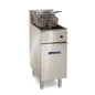 Imperial Commercial Electric Floor Fryer Stainless Steel 40 lb - IFS-40-E