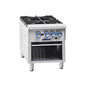Imperial Gas Stock Pot Range NSF 18" Double 3-Ring Burner 180,000 BTU - ISPA-18-2