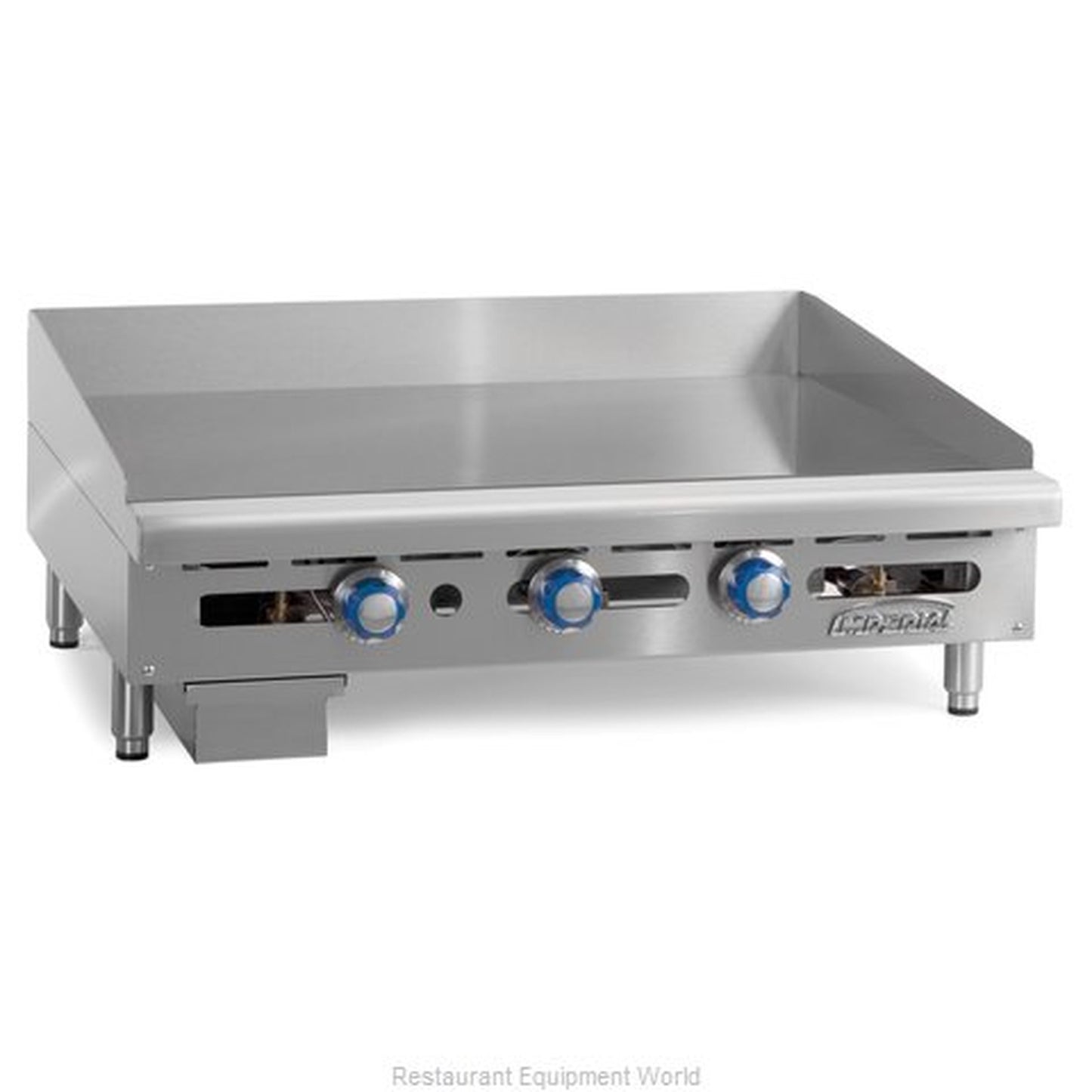 Imperial Range Countertop Gas Griddle NSF 36" - 3 Burners 90,000 BTU - ITG-36