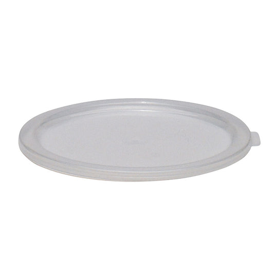 Tapa redonda blanca Cambro para recipientes de 2 y 4 cuartos - RFSC2148