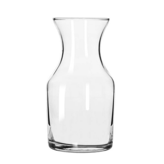 Jarrón de cristal Libbey Glass, decantador de cóctel/florero, 8.5 oz - 719