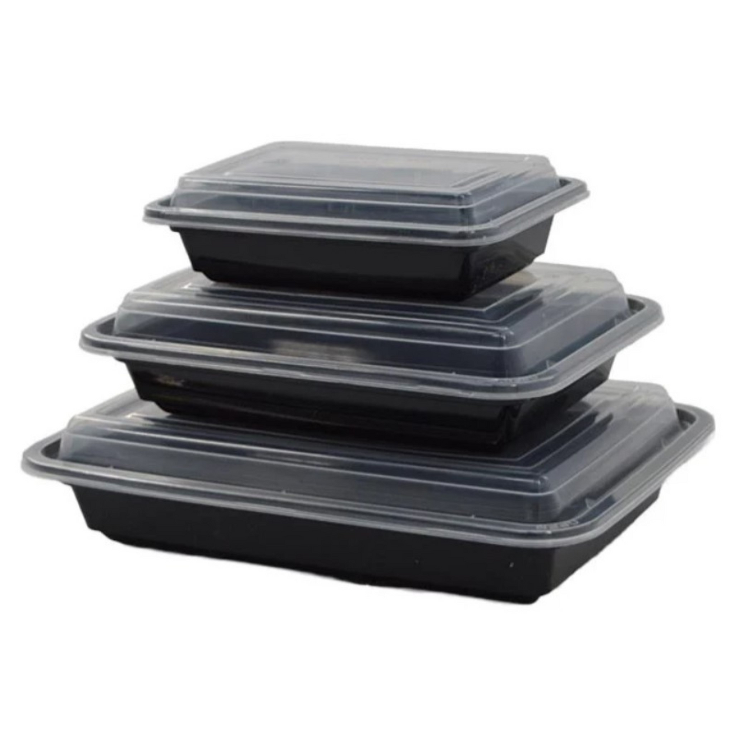 Maple Trade 58 oz Plastic Rectangular Container - CS150