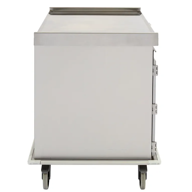 Cambro ProServe Stainless Steel Meal Delivery Cart, 20 Tray, 14" x 18" – MDS1418S20000