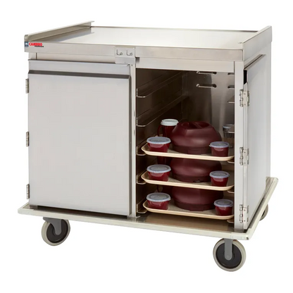 Cambro ProServe Stainless Steel Meal Delivery Cart, 20 Tray, 14" x 18" – MDS1418S20000
