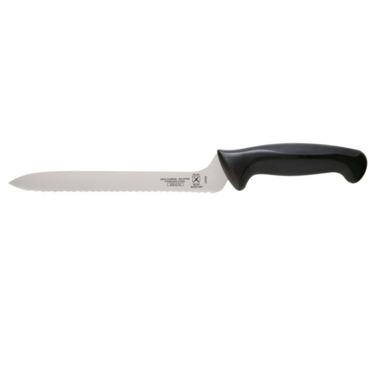 Mercer Knife, Bread 8" Offset Knife, Black NSF - MTOM22408